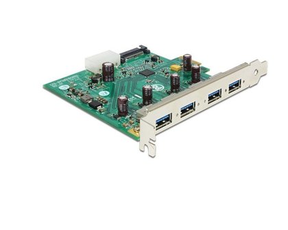 Adapter PCIe1x - 4x USB3.0 - single bus