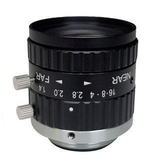 Ongeautoriseerd Vervreemding Stout C-mount lens | 5MP | 25MM | F1.4| 2/3 INCH | NON DISTORTION