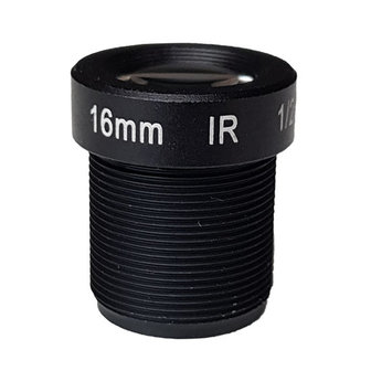 LM12-5MP-16MM-F2.0-2-ND1, LENS M12 5MP 16MM F2.0 1/2