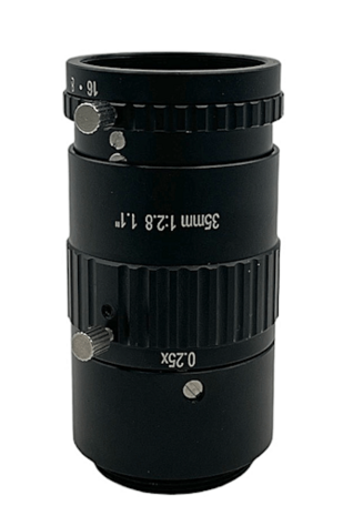 20MP C-mount 35mm Prime Lens 1.1 F2.8 Aperture ITS Camera Lens