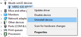 Reinstall old driver