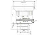 Mechanical Drawing LCM-12MP-06MM-F2.5-1.1-ND1