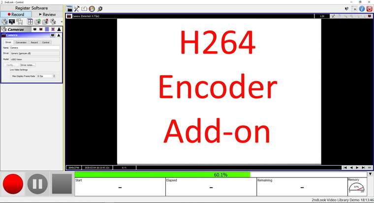 IOI 2nd Look H264 CPU encoder add-on, not required for intel processor with intel quick sync