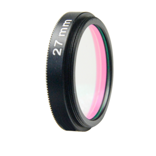 LFT-UVIRCUT-M22.5, UV + IR-Cut filter, useful range between 398-698nM
