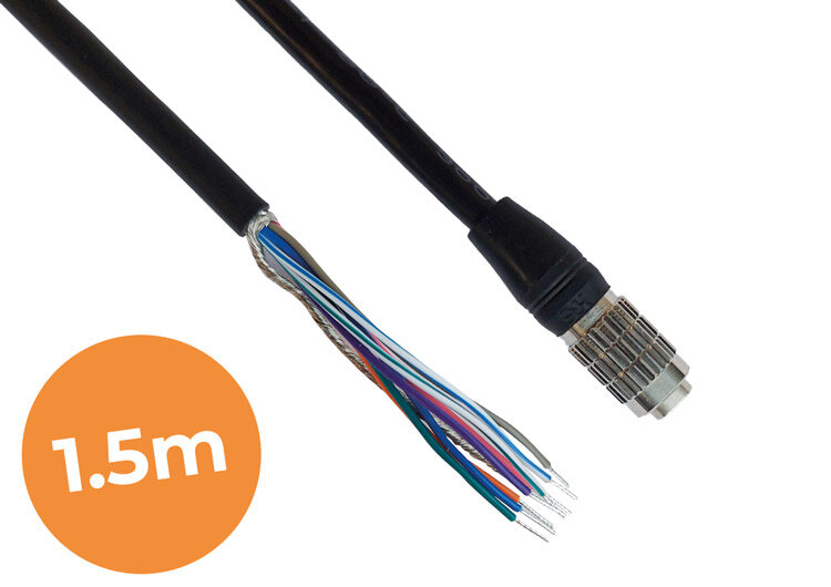 I/O cable 1.5M hirose 6-pin - open end - Industrial grade