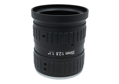 LCM-25MP-35MM-F2.8-1.1-ND1, LENS C-mount 25MP 35MM F2.8 1.1" NON DISTORTION